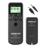 AODELAN Wireless Shutter Release Timer Remote Control with HDR and Intervalometer for Nikon Z5,Z7-II,Z6,Z6-II,D750, D780,D7500,D7200,D7000,D5600,D5500,D5300,D3300,D610,D90,P7700,P950,Replaces MC-DC2