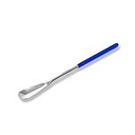 Scientific Labwares Stainless Steel Micro Lab Flat Spoon Spatula Sampler with Vinyl Handle 6″ (15.24 cm)