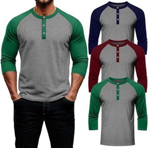 August Alley 3 Pack Men's Baseball Shirts, 3-Color, Large