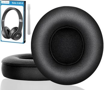 Link Dream Replacement Beats Solo 3 Earpad Beats Solo 2 Replacement Ear Pads Memory Foam Cushions Cover for Beats Solo 2 & Solo 3 Wireless Headphone