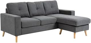 HOMCOM Modular Sectional Sofa, L Sh