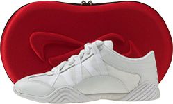 Nfinity Adult Evolution Cheer Shoes, White, 7.5