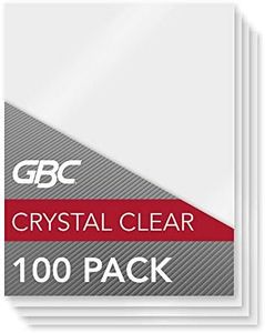 GBC Laminating Sheets, Thermal Laminating Pouches Legal Size, 5mil, HeatSeal Crystal Clear, 100 Pack (3200410)