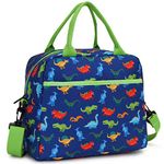 Lunch Bag for Boys,VONXURY Insulated Lunch Box Bag Cute Dinosaur Thermal Lunch Tote with Removable Shoulder Strap