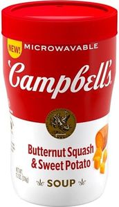 Campbell's Sipping Soup, Butternut Squash & Sweet Potato Soup, 11.1 oz Microwavable Cup