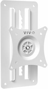 VIVO Height Adjustable 17 to 32 inch Single Monitor Articulating Wall Mount for Standing Workstations, Fits 1 Screen with Max VESA 100x100mm, White, MOUNT-VW01AW