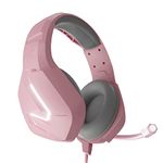 Orzly Gaming Headset (Pink) for PC and Gaming Consoles PS5, PS4, XBOX SERIES X | S, XBOX ONE, Nintendo Switch & Google Stadia Stereo sound with noise cancelling mic - Hornet RXH-20 Nakuru Edition