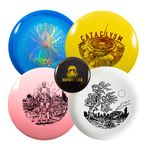 Doomsday Prepper Disc Golf Set | 4 Discs with Mini Starter Set with Putter, Midrange, and Two Drivers