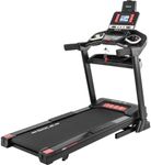 SOLE Fitness F63 Folding Treadmill with 6.5 Inch LCD Screen, Bluetooth, 3.0 HP Motor, 15 Incline Levels, 12 Miles Per Hour, 20 x 60 Inch Deck, 325 Pound User Weight, Foldable Treadmill for Home Gym