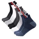 Men's Comfort Socks - Classic Comfort for Unmatched Everyday Well-being, Supreme Foot Support, Lasting Durability, and Stylish Versatility (IN, Alpha, Free Size, 5, multi)