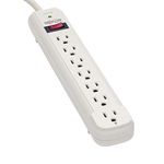 TRIPP LITE TLP725 7-Outlet Surge Protector (25ft Cord; Light Gray)