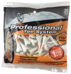 Pride Professional Tee System Evolution Tee, 1-1/2 inch-, 30 Count (Orange)