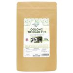 Oolong Tie Guan Yin Premium Loose Leaf Tea - Iron Goddess of Mercy Oolong from Fuijan, China (100g, Tie Guan Yin)