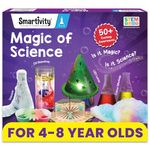 Smartivity Science Kit for Kids 4-6-8 Years Old I Beginner Science Experiment Kit | Birthday Gift for Boys & Girls | Child Safe Experiments | STEM Educational Fun Toy for Kids Age 4,5,6,7,8 Year Old