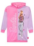 Barbie Girls Hoodie Dress Daywear for Kids Multicolor 6