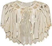 BABEYOND Sequin Beaded Evening Cape