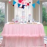 Table Skirt For Birthday Party