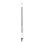 Thermco GW2511X Plain Form Salt Brine Hydrometer, Sodium Chloride% by Weight, 0 to 26.5% Range, 0.5° Division