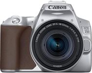 Canon EOS 250D (Rebel SL3) DSLR Camera w/ 18-55mm is STM Lens (Silver) (International Model)