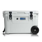 Blue Coolers Ice Vault – 60 Quart Roto-Molded Ice Cooler with Wheels | Large Ice Chest Holds Ice up to 10 Days |