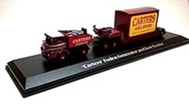 atlas editions the greatest show on earth carters foden generator & low loader vehicle 1:76 scale diecast model