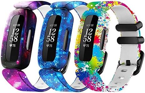 honecumi Replacement for Fitbit Ace 3 Bands- ACE 3 Band Colorful Wristband Ace 3 Sport Straps- Skin-Friendly Waterproof Silicone Ace 3 Watchband Strap Bracelet Accessories