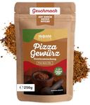 Pizza Spice Monte Nativo (250g) - Carefully dried Pizza Seasoning Mix - Aromatic and delicious Spice Blend perfect for the authentic Pizza Flavour