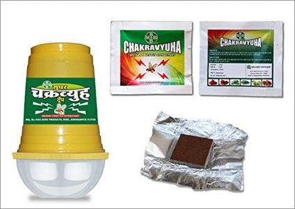 B & B Chakravyuha Fruit Fly Trap – Pack of 5 Traps with 5 Lures | Effective Fruit Fly Control for Kitchen, Garden, Home, Fruits & Vegetables | Easy to Use, Non-Toxic, Safe & Reusable