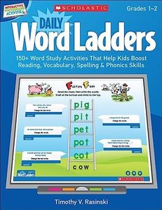 Interactive Whiteboard Activities: Daily Word Ladders Grades 1-2: 150+ Word Study Activities That Help Kids Boost Reading, Vocabulary, Spelling & Phonics Skills