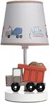 Bedtime Originals Construction Zone Truck Nursery Lamp with Shade & Bulb