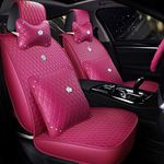 SOGLOTY Luxury Pu Leather Crown Car