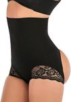 SAYFUT Women's Sexy Thong Panty Butt Lifter Shaper Waist Cincher Girdle Tummy Control Slimmer Shapewear