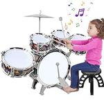 Raimy Kids Drum Set for Toddlers wi