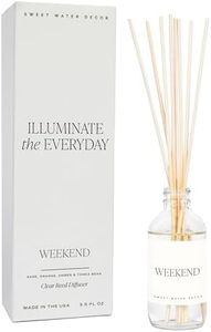 Sweet Water Decor Weekend Reed Diffuser Set | Woodsy Scents including: Sage, Orange, and Amber | Lasts For 3+ Months | Premium Fragrance Oils