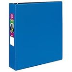 Avery Durable EZ-Turn Ring Reference Binder, 8.5 x 11 Inches, 2-Inch Capacity, Blue (27551)