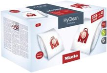 Miele FJM 3D HyClean Vacuum Cleaner Dustbags XXL Pack, Vacuum Bags for Compact C1/C2, Complete C1 and S6/S4 Vacuum Cleaners, Pack of 16