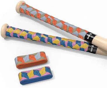Baseball Bat Grip Tape 2 Pack Mixed Color - 1.1mm Cushioned Full Adhesive