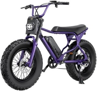 MACFOX X7&X7L Fat Tire Ebike for Teens, 750W Peak, Class 2, UL 2849
