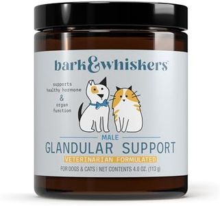 Bark & Whiskers Male Glandular Support, 4 Oz. (113 g), 75 Scoops, Supports Healthy Hormone and Organ Function, Veterinarian Formulated, Non-GMO, Dr. Mercola