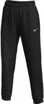 Nike Womens Fleece Jogger Sweatpants (Black, Medium)