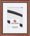 Craig Frames 314CU 22 x 28 Inch Ornate Copper Picture Frame Matted to Display an 18 x 24 Inch Photo