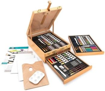 Royal & Langnickel 150-Piece All Media Easel Artist Set, Multicolor