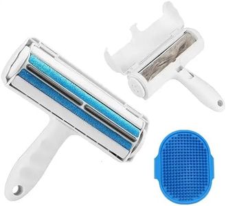 ALIMAN BRAND Rodillo Quita Pelos Mascota + Cepillo Multifunción de Silicona Mascota – Elimina los Pelos de tu Hogar y de la Ropa – Rodillo Quitapelos Reutilizable – Removedor de Pelos de Mascota