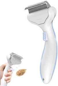 Undercoat Shedding Brush for Dogs & Cats – Professional Deshedding & Dematting Tool – Grooming Comb for Long Hair, German Shepherds & All Pets​