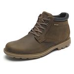 Rockport Men's Rugged Bucks Waterproof Boot, Boston Tan, 10 M (D)