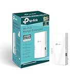 TP-Link AX3000 Dual Band Wi-Fi 6 Range Extender, Broadband Wi-Fi Booster/Hotspot with 1 Gigabit Port, 160 MHz Channels, Built-In Access Point Mode, Easy Setup, UK Plug (RE700X)