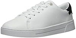 Ted Baker Women's Kimmii Sneaker, White Blk, 5 UK