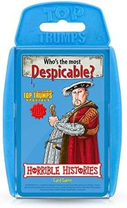 Top Trumps Horrible Histories: Who is The Most Despicable? - Card Game - Education, Fun, History