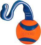 Chuckit! Ultra Tug Dog Toy, Large Fetch and Dog Ball Tug Toy for Dogs 60-100 Pounds