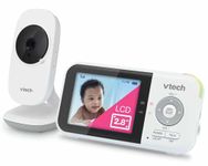* Spanish Version* VTech VM819 Video Baby Monitor, 2.8” Screen, Night Vision, 2-Way Audio, Temperature Sensor and Lullabies, Secure Transmission No WiFi